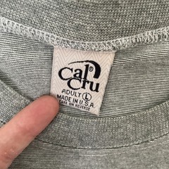Cal Cru Mens T Shirt Gren Graphic Destination Las Vegas Large Cotton VTG 90s