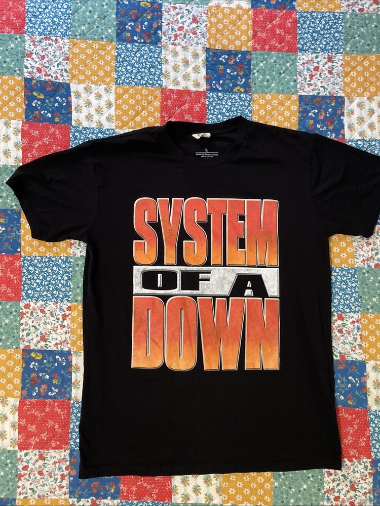 System Of A Down Chicago Soldier Field Concert T-shirt Size L