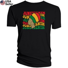 Juneteenth T-Shirt Proud Woman Black Queen Freedom History Month Pride JJT10