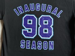 VTG 1998 Tampa Bay Devil Rays Inaugural Season T Shirt Men’s Size L Lee Sport