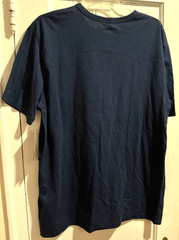 NWT New York NY Yankees Fanatics Men Logo Graphic Blue Short sleeve T Shirt Sz L