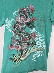 Valabasas Vintage Green T-Shirt Size Small