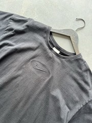 Vintage 2000s Nike Gray Tag Embroidered Swoosh Heather Shirt Xxl