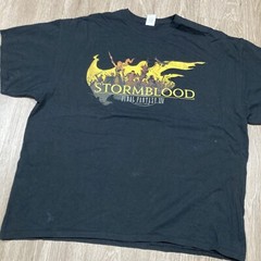Final Fantasy Shirt 2XL Vintage 00s Y2k Storm-blood XIV Video Game Online Tee