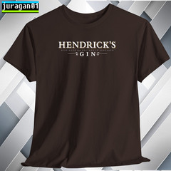 Hendrick’s Gin Cocktails Log T-Shirt Black Navy White Grey Red Orange Size S-5XL
