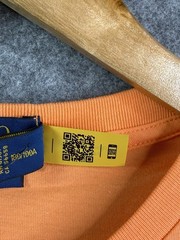 Polo Ralph Lauren Orange Classic Fit Polo Bear Short Sleeve T Shirt Men’s Large