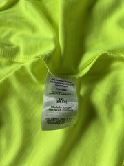 Athletic Works Men’s Acid Yellow Moisture Wicking Tri-Blend T-Shirt Size 3XL NEW