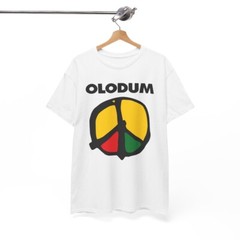 Olodum T Shirt, Retro White Unisex Graphic Tee, Unisex shirt