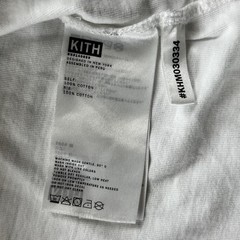 Kith T-Shirt Mens Medium White Hearts Art Logo Long Sleeve New York City Skater