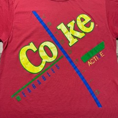 Vintage 1987 Coca-Cola Coke Versatile Active Wearables Promo T-Shirt – One Size