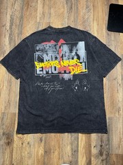 Mixed emotions tee shirt Black/White Size XL