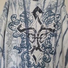Take That T-shirt Tie Dye Mens Size XL White Blue Pre Shrunk Cotton Blue White