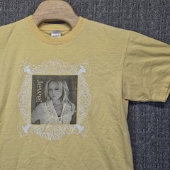 Vintage Jewel 2006 Tour T-Shirt Sz Large Yellow Concert Tee Anvil Y2K Authentic