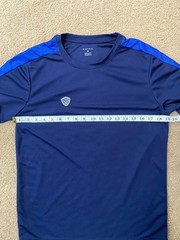 Rosso Shirt Mens Medium Navy Blue Performance Tee