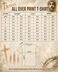 Custom Name Jesus Is King 3D T Shirt American Flag Cross Christian Patriotic Men