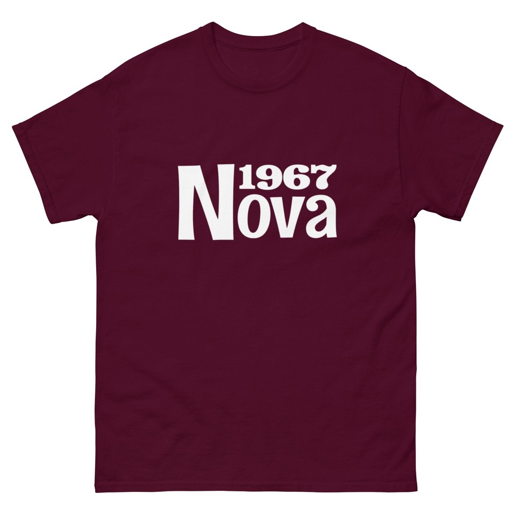 1967 CHEVY NOVA T-SHIRT sizes SMALL thru 5XL CHOOSE FROM 10 COLORS!