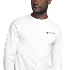 Champion Long Sleeve Shirt – Vault Hustle’s Logo Favorite for Men!