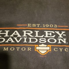 Harley Davidson Shirt Mens 2x Black Steel City Chattanooga tenn.