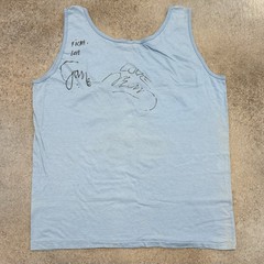 Vintage 80s Jan & Dean Bel Air Bandits Tank Top Shirt L Signed Surf Rock Tour