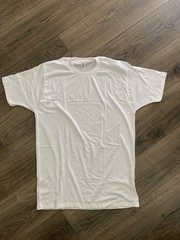 Vtg 2 Pack Jockey Mens White Cotton T-Shirts Tall Man Crew Neck 2000 XL 46-48