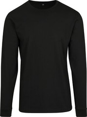 Build Your Brand Long sleeve with cuff rib – Long cut, Set-in sleeves