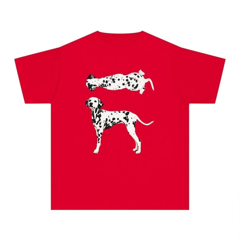 Dalmatian Dog T-Shirt, Spotted Dog Graphic Tee, Pet Lover Gift