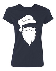 Santa Claus Face Christmas Shirt Holiday Men’s T-Shirt