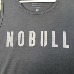 NoBull Tank Top Men’s Size Medium Black Training Performance Workout Gym Running