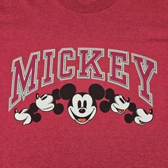 Vintage Disney Designs Mickey T Shirt Adult Large/ XL USA 90s Pink Disney Fan