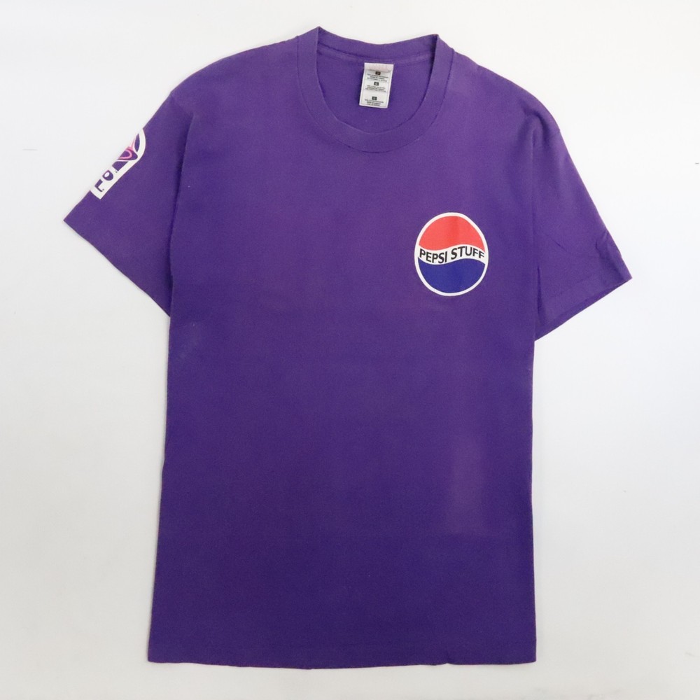 Vintage Pepsi Stuff Taco Bell Promo T-Shirt Size Large 90s