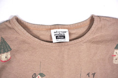 Vintage Relevant Products T Shirt Mens Large All Over Print Nature 90s Birds AOP