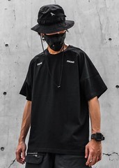 Niepce Unisex Core AI Shirt Techwear Cyberpunk Graphic Tee Short Sleeves T-shirt