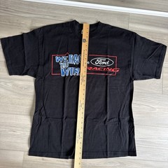 Vintage Checkered Flag Sports Ford Racing T-Shirt XL