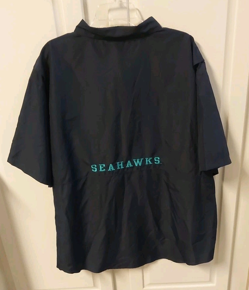 New Pro Edge UNCW Seahawks Fishing Hiking Vented Mesh Lined Shirt Mens 2XL Tags