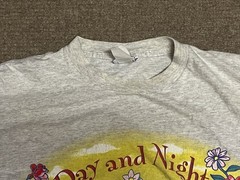 Vintage Disney Winnie The Pooh Sleep Shirt OSFA Day & Night READ STAINED Piglet
