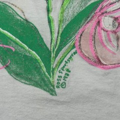 Vintage Minnesota Shirt Adult Large White Single Stitch Flowers Mens 90s Painted