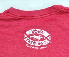 Kona Brewing Co Beer Longboard Island Lager Men’s Shirt SMALL