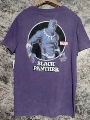 Rare Disney 100 Marvel Black Panther Purple T-Shirt, Size Large, New