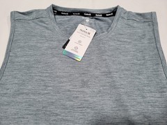 Hurley Men’s Exist Icon Logo Spacedye Sports / Performance- Tank Top