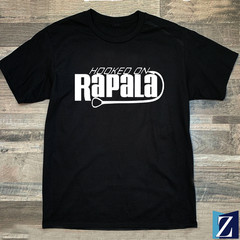 Rapala Fishing Logo a Black Color Size S M L XL 2XL 3XL 4XL 5XL Shipped from USA