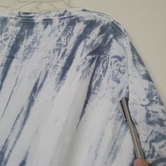Take That T-shirt Tie Dye Mens Size XL White Blue Pre Shrunk Cotton Blue White
