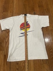 Vintage 1988 Water Ski Show T Shirt 80s Screen Stars Best Single Stitch White M⁠