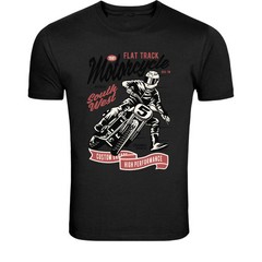 Flat Track Motorcycle High Performance T-Shirt – Vintage