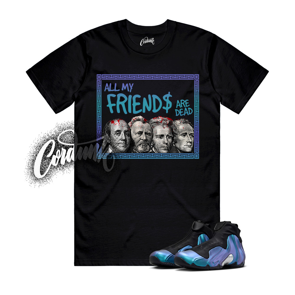 Flightposite Dusty Cactus Persian Violet Metallic Silver T Shirt Match PREZ
