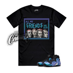 Flightposite Dusty Cactus Persian Violet Metallic Silver T Shirt Match PREZ