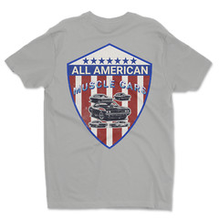 Custom T-Shirt, All American Dtf Print On Next Level T-Shirt unisex Soft Cotton