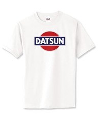 DATSUN White RETRO Logo T-Shirt New! S-5XL Tee 240z 260z 280z ZX 510 Fairlady