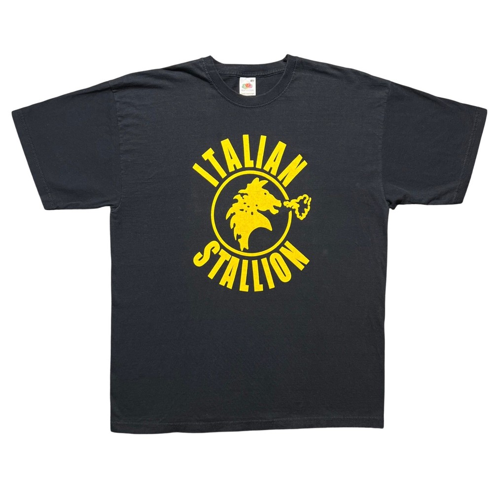 Rocky Balboa Italian Stallion Movie Promo Shirt Fruit Of Loom Boxing Mens Large