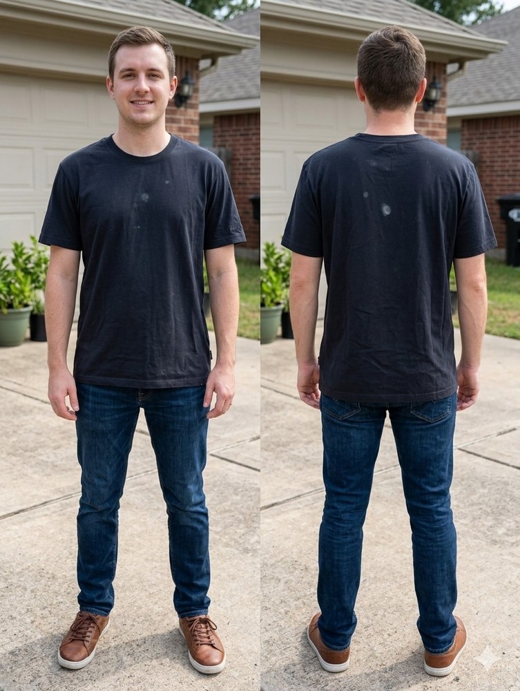 Quiksilver Men’s T-Shirt Size XL Black Short Sleeve Crew Neck Flawed Spots NWT