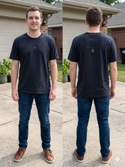 Quiksilver Men’s T-Shirt Size XL Black Short Sleeve Crew Neck Flawed Spots NWT